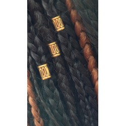 Large Hole Hair Braid Beads